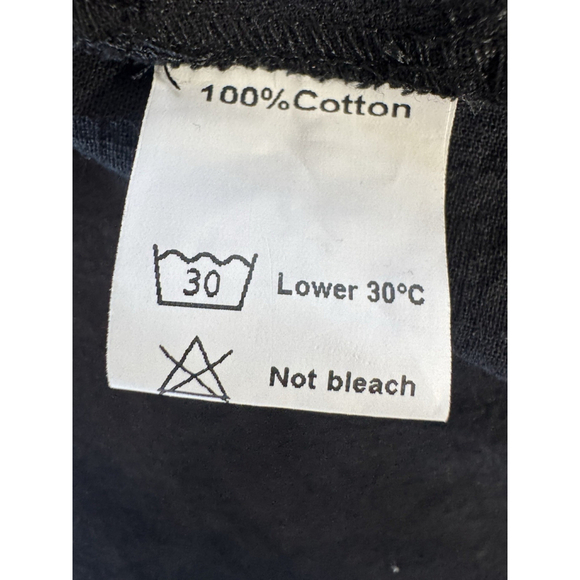 SNDYS Black Cotton Cutout Smocked Maxi Dress Boho Minimalist Size XL - Picture 14 of 15